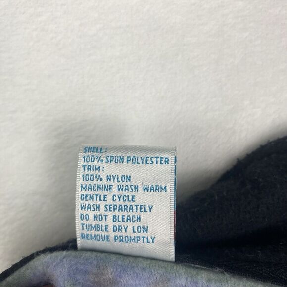 Vintage SCI Ski Country Imports Sweater XL Adult Blue Geometric Pullover - Picture 9 of 9